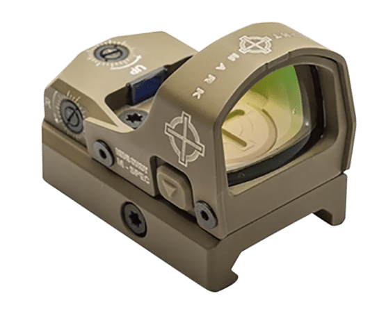 Sightmark Mini Shot M-Spec M1 FMS Reflex Sight includes two mounts